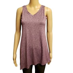 Logo Purple Athletic Tank Top